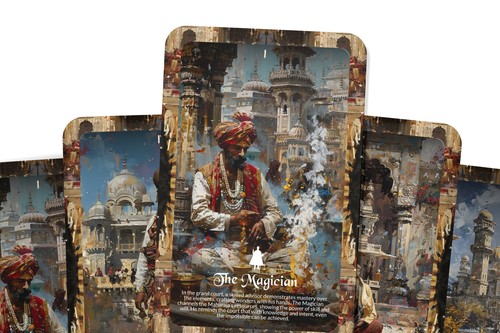 El Tarot del Maharajá - Arcanos Mayores - Un viaje espiritual único - Encarnando... - Imagen 4 de 10