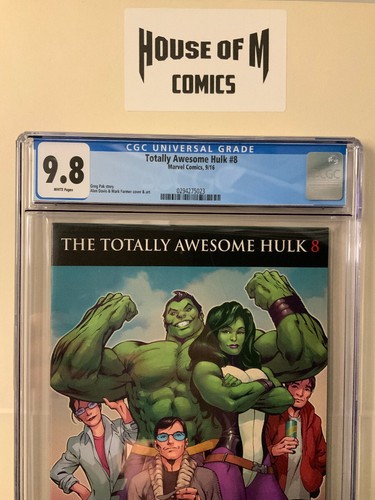Totally Awesome Hulk (2016) # 8 CGC 9.8 2016 - Picture 3 of 3