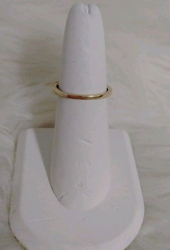 Avon 10k Yellow Gold Heart Ring 2.37 g .Size 7 - Picture 3 of 10