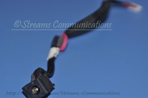 TOSHIBA Satellite C655D-S5200 DC Power Jack w/ Cable 6017B0258101 - Picture 3 of 3