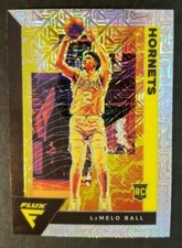 2020/2021 Panini Flux Basketball Lamelo Ball Mojo Prizm Rookie RC #201 Hornets