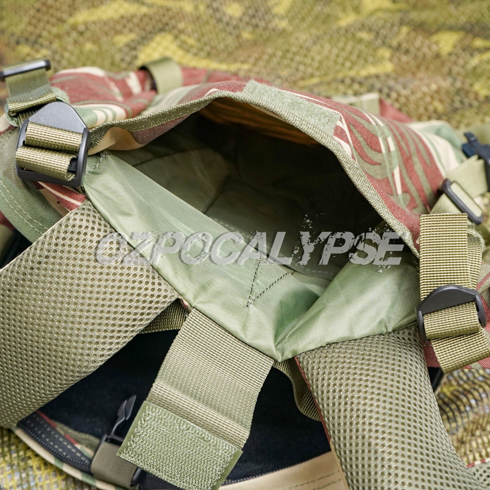 Rhodesian Brushstroke Molle Assault Pack - Day Camo Tactical Field Army ...