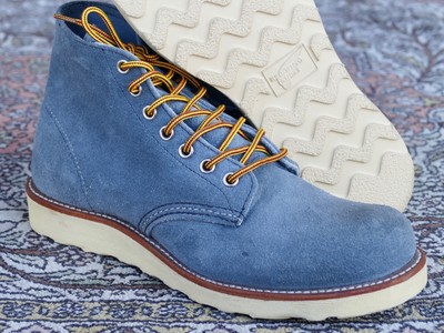 blue red wing boots