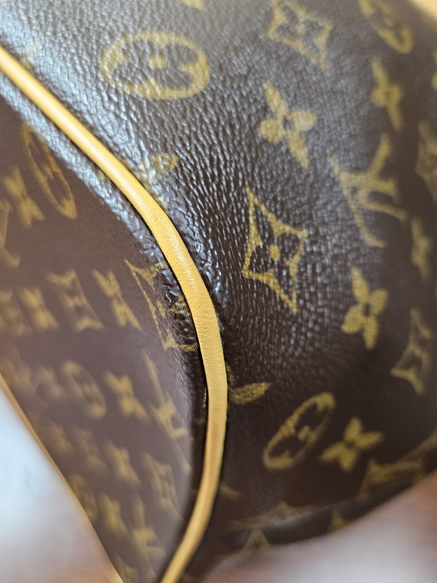 Auth Louis Vuitton Palermo GM M40146 Monogram Canvas 2way