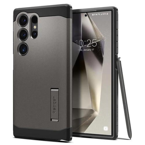 For Samsung Galaxy S24/ Plus/ Ultra Case SPIGEN Tough Armor Kickstand Hard Cover - Picture 15 of 58