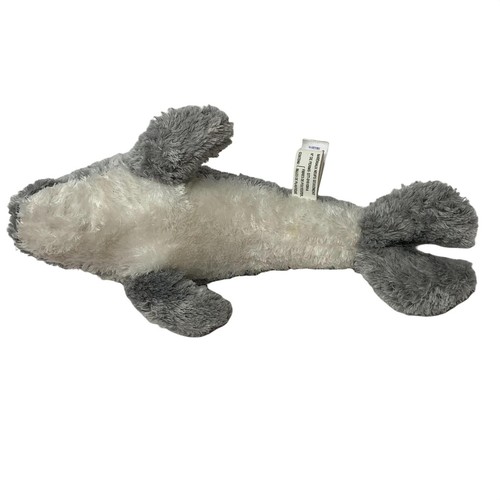 Peluche Aurora Dolphin diciembre 2015 océano mar gris vientre blanco 10" - Imagen 3 de 8