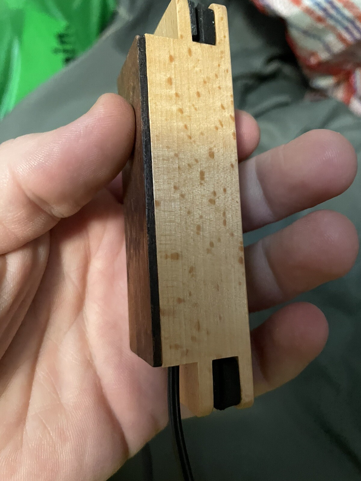 Adeline AD33 Guitar Sound Hole Pickup Solid Wood Acoustic Performance Audio eBay