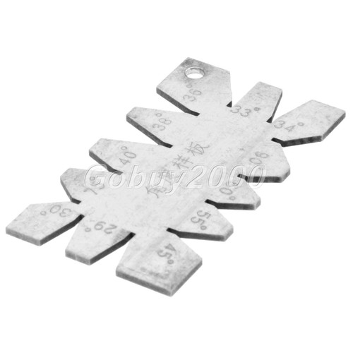 Thread Cutting Angle Gage Gauge Model Lathe Inspection Gauges Metalworking Screw - Picture 6 of 12