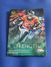 2014 Topps Valor Strength /499 Demaryius Thomas #153 Denver Broncos RIP