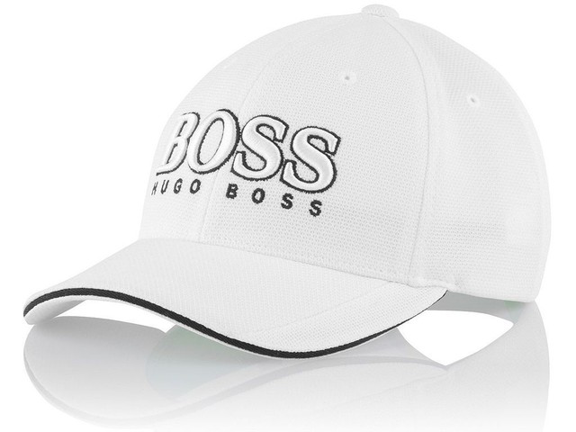 hugo boss white hat