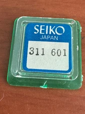 N.O.S GENUINE SEIKO 6309 COMPLETE BALANCE WITH HAIRSPRING PART # 311 601