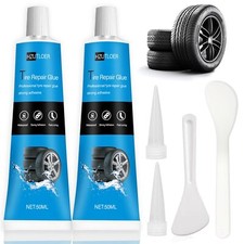 3.38 Oz Tire Repair Glue2pcs 50ml Black Tire Rubber Adhesivetire Repair Sealantt