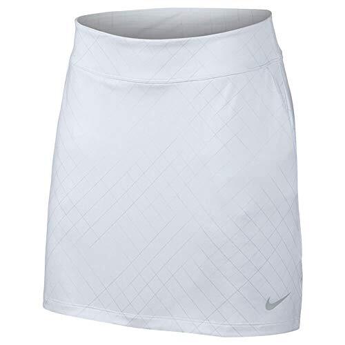 Nike Womens 16.5 Dr-Fit Трикотажные шорты для гольфа с принтом Белый Sz XL 856853-100
