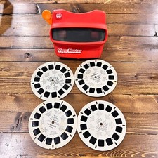 Vintage View-Master 3-D Viewer 1990 with Disneyland Universal Studios Reels