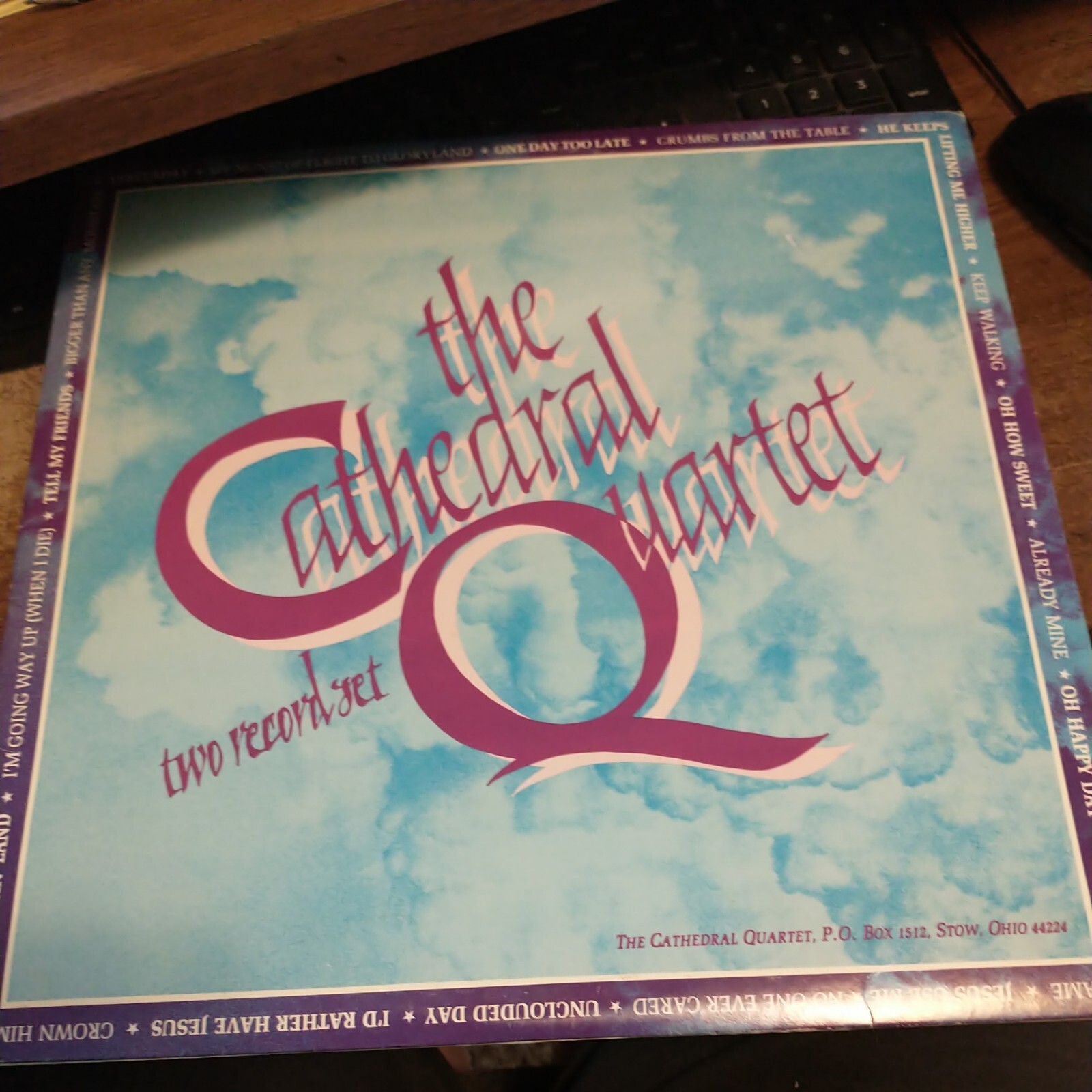 THE CATHEDRAL QUARTET, self titled, self produced 2 lp set