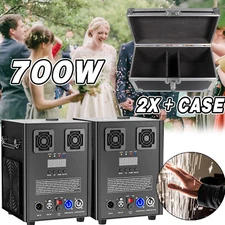 700W Cold Spark Machine Stage Effect DMX Firework DJ Event Party Wedding &case
