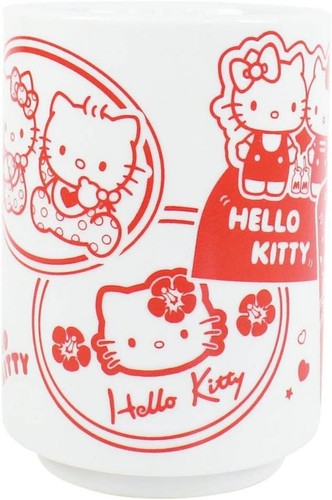 Sanrio Figur Hello Kitty Keramik Teetasse (Reise in die Zukunft mit Kätzchen) Neu - Bild 9 von 11