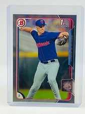 2015 Bowman Prospects Aaron Slegers 1st Silver #022/499
