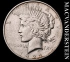 1922-D Silver Peace Dollar - Scarce  Better Date  No Reserve  #L3977 — photo 1
