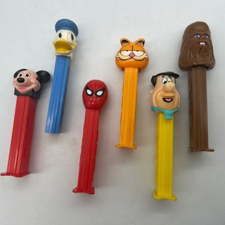 MTB Vintage PEZ Dispenser Lot Of 6 From 1978 1997. Slovenia China Austria Made
