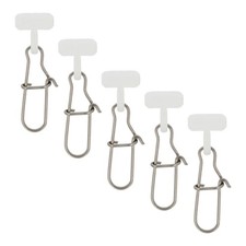 Eagle Claw Fishfinder Sinker Slide, White, Small, 5 Pack