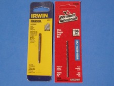 6 - 32 NC IRWIN HANSON TAP WITH PROPER SIZE VA 36 DRILL BIT MADE IN USA