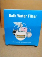 Bath Ball Water Filter With Cartridge  Flex Handle. Carbon Magnetic Energy Ball