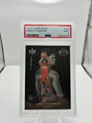 2023-24 Panini Court Kings - Rookies III Amen Thompson #147 (RC