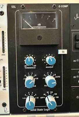 Solid State Logic SSL 500 Series G-Series Stereo Bus Compressor Module MK2