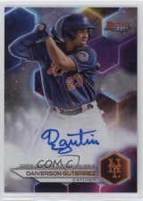 2023 Bowman's Best of Refractor Daiverson Gutierrez #B23-DG Auto v9t