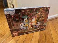 Bluey Exclusive Figures Family Christmas Advent Calendar 24 Surprise Gifts
