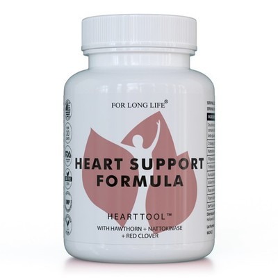 Heart Tool   Veganes Herz & Kreislauf Supplement | Blutdruck & Cholesterin Suppo