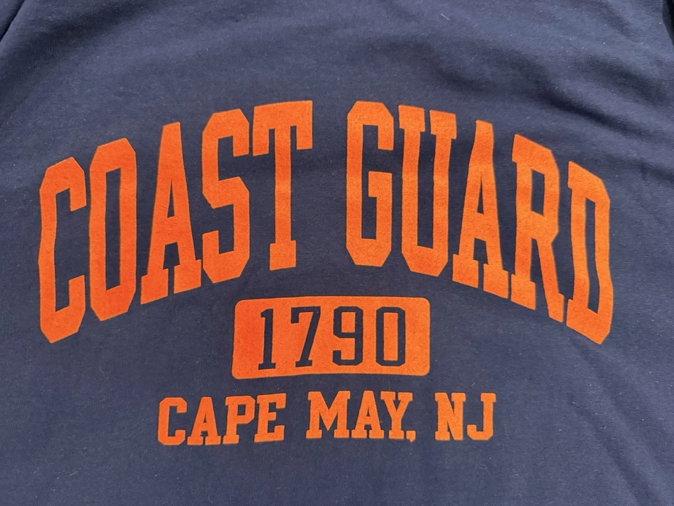 USCG U.S. Coast Guard “1790 CAPE MAY, NJ” Long Sleeve T-Shirt -Size XXL / 2XL - Image 2 of 4