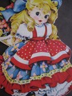 1949 vintage greeting card FAIRY TALE CARD Goldilocks (Read Description) — photo 3
