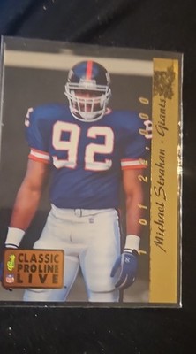 1993 Classic Pro Line Live - Future Stars Michael Strahan #FS20 /22000 (RC)