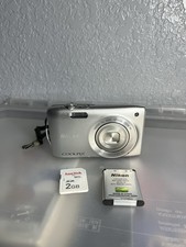Nikon COOLPIX S3300 16.0 MP Digital Camera with Battery And SD Card NO CHARGER