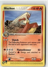 Blaziken Rare EX Ruby and Sapphire 15/109 NM on eBay