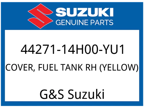 COVER, FUEL TANK RH (YELLOW)