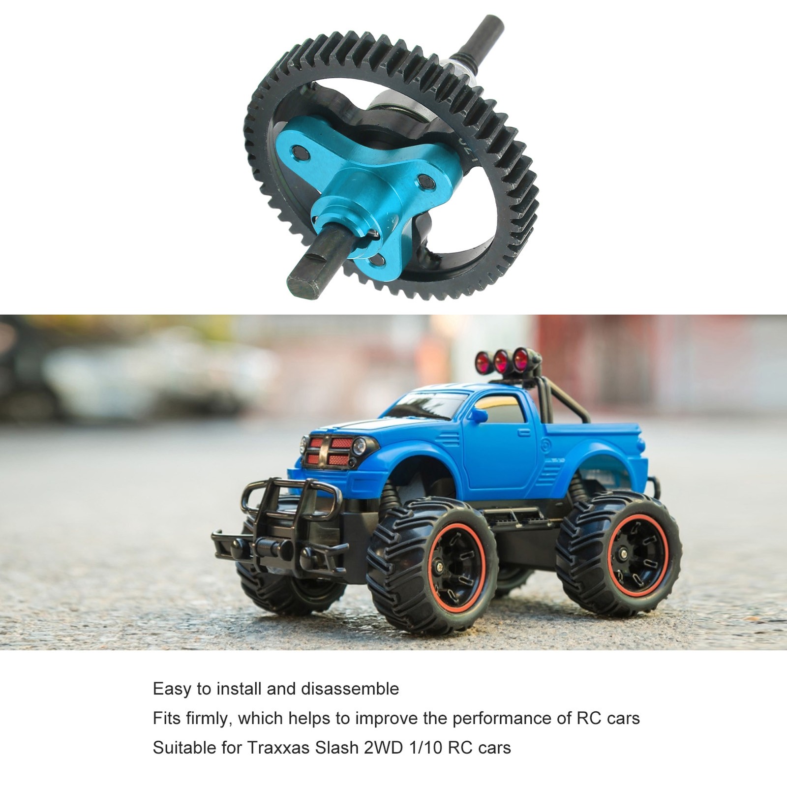 Differential Slipper Clutch 52T Hollow Stable RC Car Upgrade Parts For