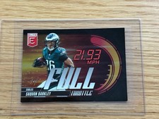 2025 Donruss Elite Full Throttle Saquon Barkley #4 Black 1/1 1 of 1 Eagles 🦅 