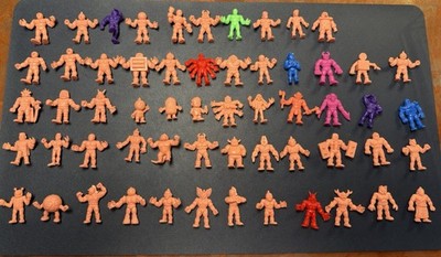 M.U.S.C.L.E. Figures!! Lot of 58 assorted figures