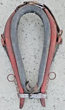 Authentic Antique Horse Collar and Iron Hames — Barn find Northern California
