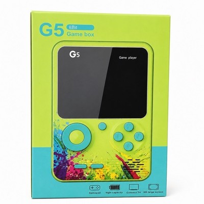 G5 Retro Mini Handheld Video Game Console 500 Games 3.0'' Color Screen 