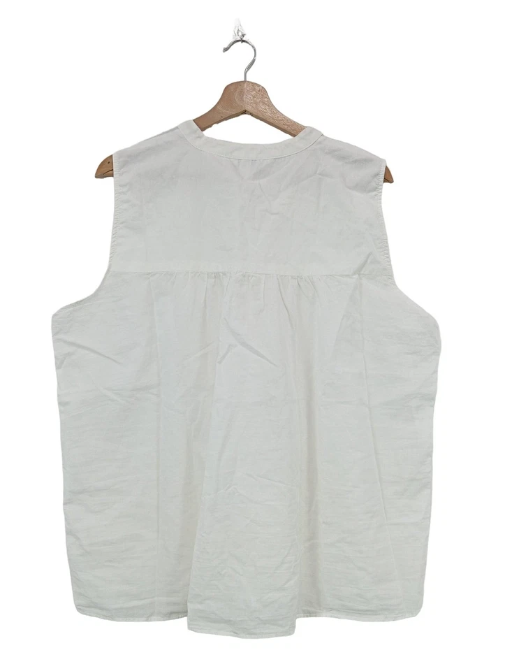 C&A Camicetta Donna Camicetta a blusa Taglia IT 52 bianco stile casual - Immagine 2 di 4