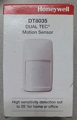 Honeywell Home DT8035 DUAL TEC Motion Sensor, 40' 56' Range