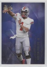 2021 Wild Card Nationals Promo Pack Matte Ice Blue Justin Fields Rookie RC 0ps8. rookie card picture