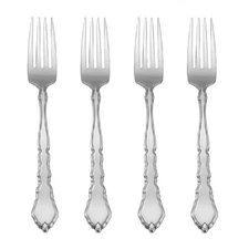 Oneida Satinique 18/8 Stainless Steel Dinner Fork (Set of Four)