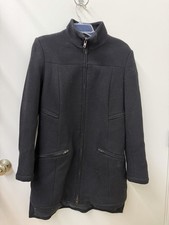 Theyskens Theory Black Coat Jacket Small