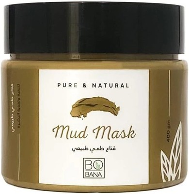 BOBANA Natural Mud Mask, Extra Softness& Moisturizing ( 1 Pack X 400 gm )