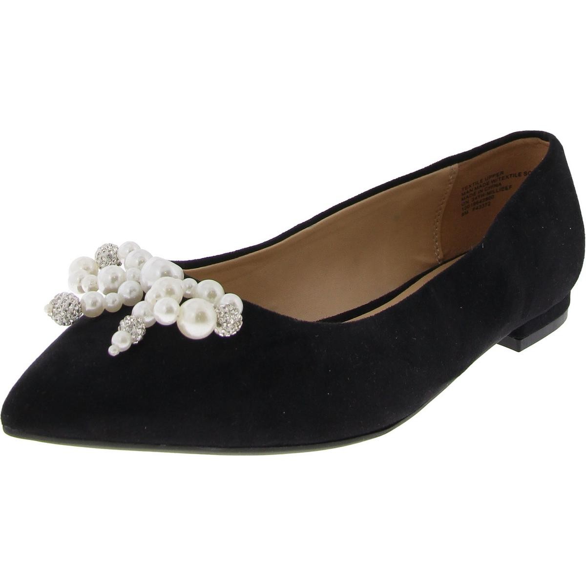 Женские балетки-слипоны MILLIEE черного цвета на плоской подошве 34-го размера 8 Medium BM BHFO 3331 4290₽